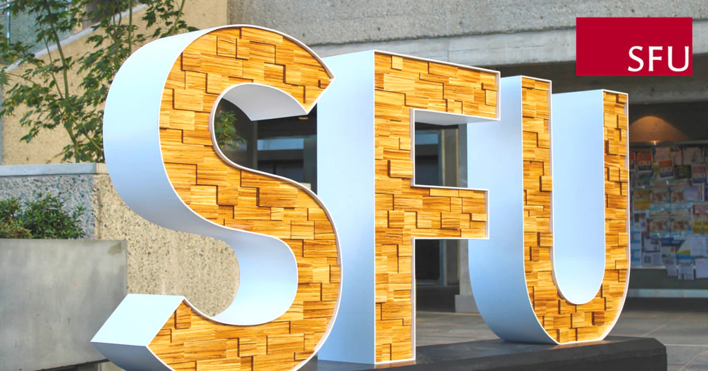 As seen on Simon Fraser University: Embedding sustainability in new SFU letters