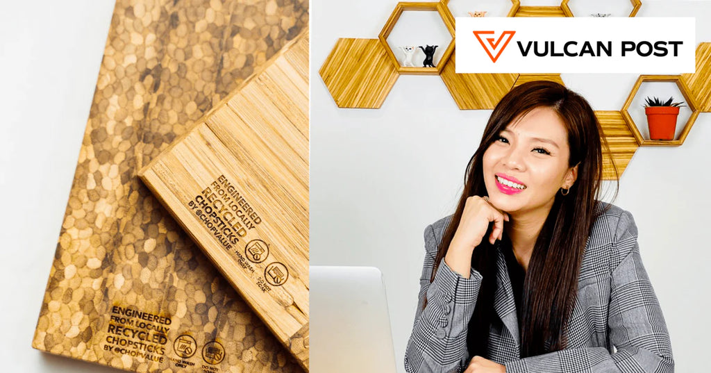 As seen on Vulcan Post: From charcuterie boards to coasters - This S’pore startup gives wooden chopsticks a new life